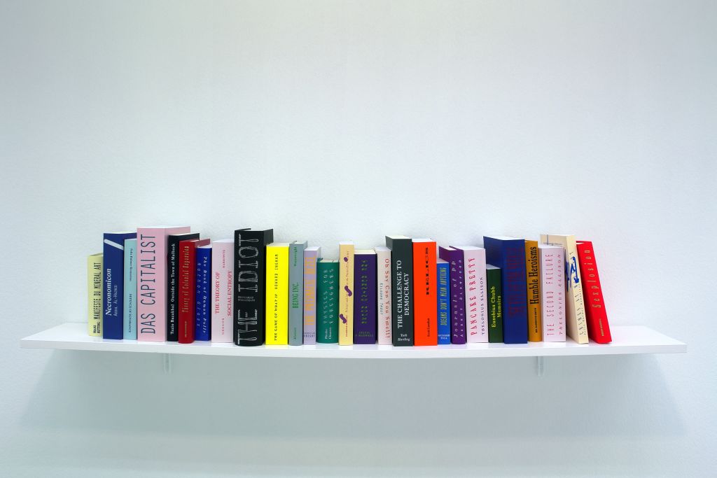 Agnieszka Kurant, Phantom Library, 2011, Courtesy of the artist and Galeria Fortes Vilaca, Sao Paulo